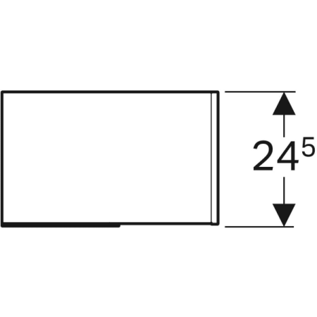 Шкаф пенал GEBERIT Citterio 500.569.JJ.1