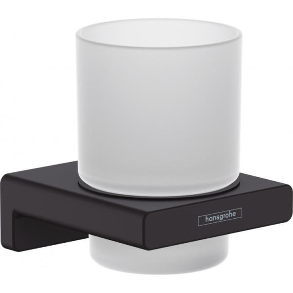Стакан для зубных щеток  Hansgrohe AddStoris 41749670, матовый черный