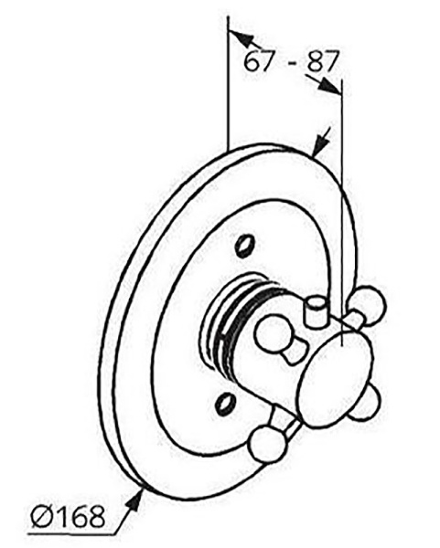 Центральный термостат Kludi Adlon/1926 517190520