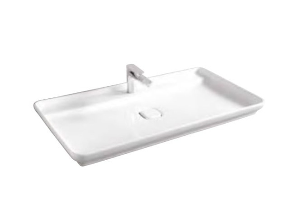 Раковина на столешницу ArtCeram NAKED NAL001 01 00 bi*1