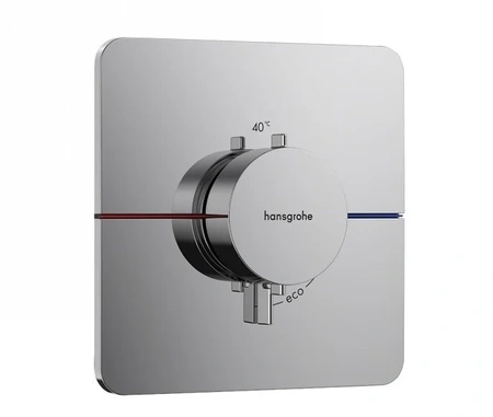 Термостат для душа с регулировкой напора Hansgrohe ShowerSelect Comfort Q 15588000 хром