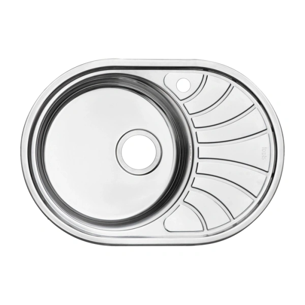Мойка кухонная из нержавеющей стали IDDIS Suno (SUN65SLi77)