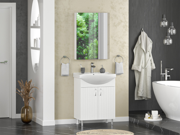 Тумба под раковину Misty Изео 65 Э-Изе01065-021Н