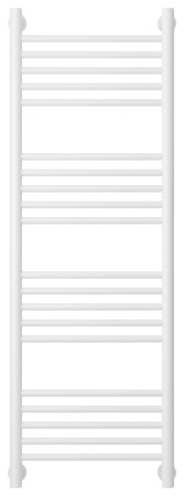Полотенцесушитель Водяной Прямая Сунержа Богема + (120х40) Матовый Белый 30-0220-1240
