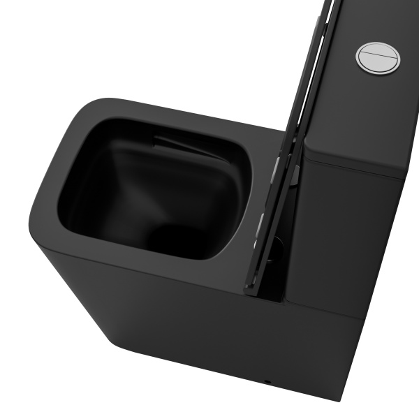 Унитаз напольный безободковый Grossman  GR-4418BMSQ с сиденьем микролифт