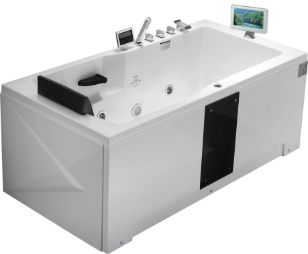 Акриловая ванна (171х86) Gemy G9066 II O R с гидромассажем, правая