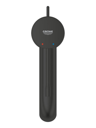 Смеситель для раковины однорычажный Grohe Essence New 23589 2431 (235892431) черный матовый