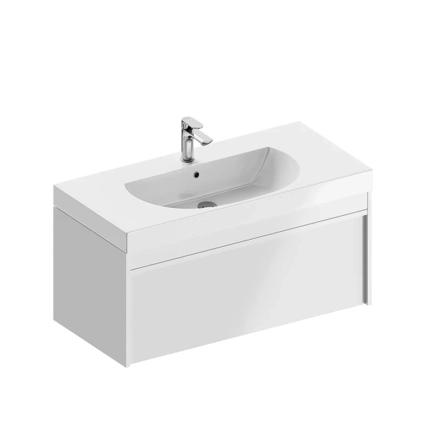 Тумба под раковину Kerama Marazzi Modula 100 MO.100.1+1\WHT