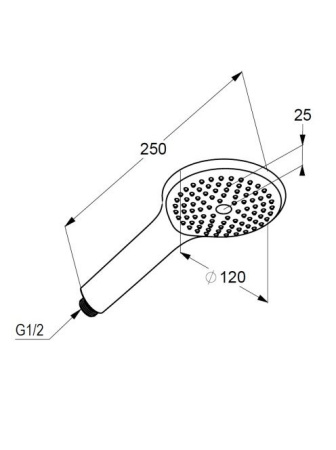 Ручная лейка Kludi Freshline 6780005-00WR9