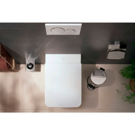Унитаз подвесной безободковый Hansgrohe EluPura Original Q 60208450 без микролифта