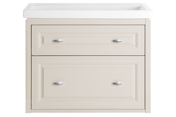 Тумба под раковину ASB-Woodline   Кастелло 80 12061 (бежевый)