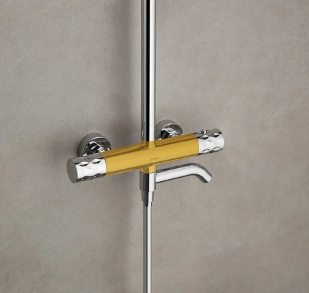 Душевая система с изливом Arrow AG3317SHU1CP хром