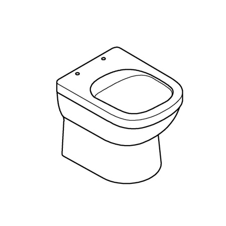 Напольный приставной безободковый унитаз Grohe Euro Ceramic (микролифт), 39555 000 (39555000)