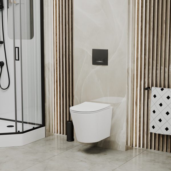 Клавиша смыва Grossman Classic 800.T1.04.210.210 черный матовый