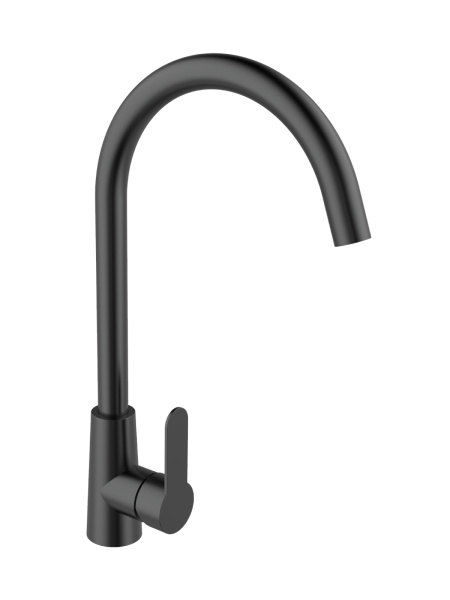 Смеситель для кухни однорычажный Agger Splendid A0900144 черный