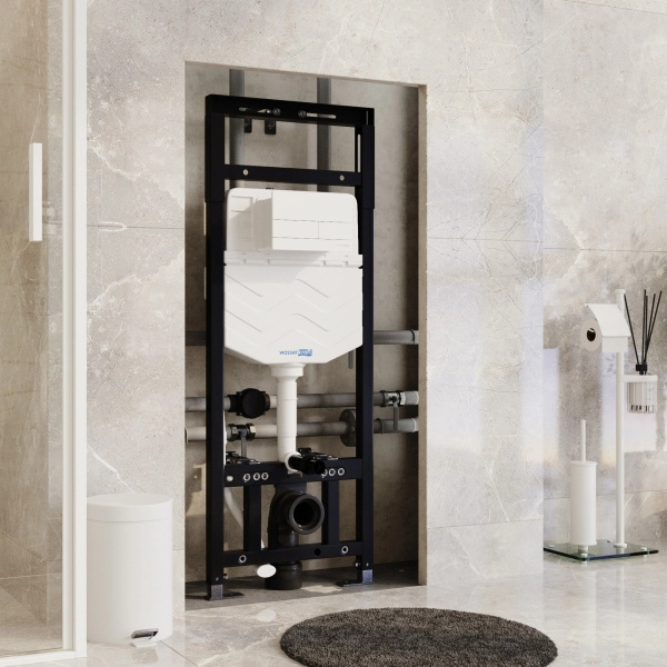 Инсталляция для подвесного унитаза WasserKraft Alme 15TLT.010.ME.WM04