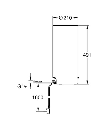 Бойлер GROHE Red 40831001