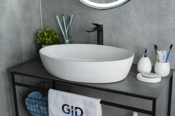 Раковина накладная (61х41) Gid N9433