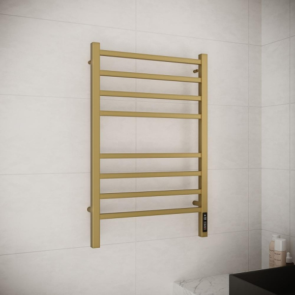 Полотенцесушитель электрический (50х80) П8 Terminus Ватикан 4670078571939 золото