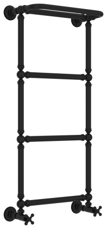 Полотенцесушитель Водяной Сунержа Ренессанс 1386 (96х40) Матовый Черный 31-0281-9640