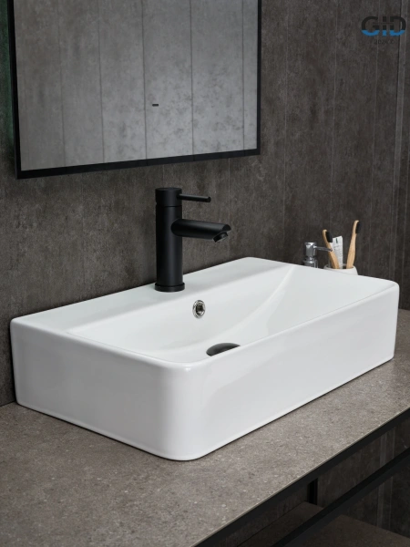 Раковина накладная (61х35,5) Gid N1344