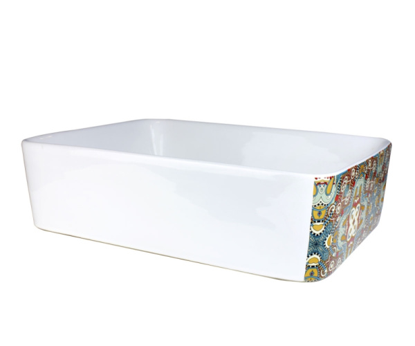 Накладная раковина (48х37) Bronze de Luxe COZY  1237V