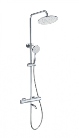 Душевая система с термостатом WONZON & WOGHAND INN 2, хром WW-A3006-T1-CR