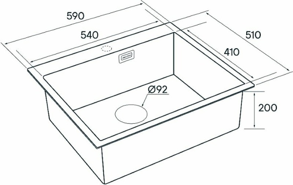 Кухонная мойка Paulmark  Isar PM805951-BG брашированное золото