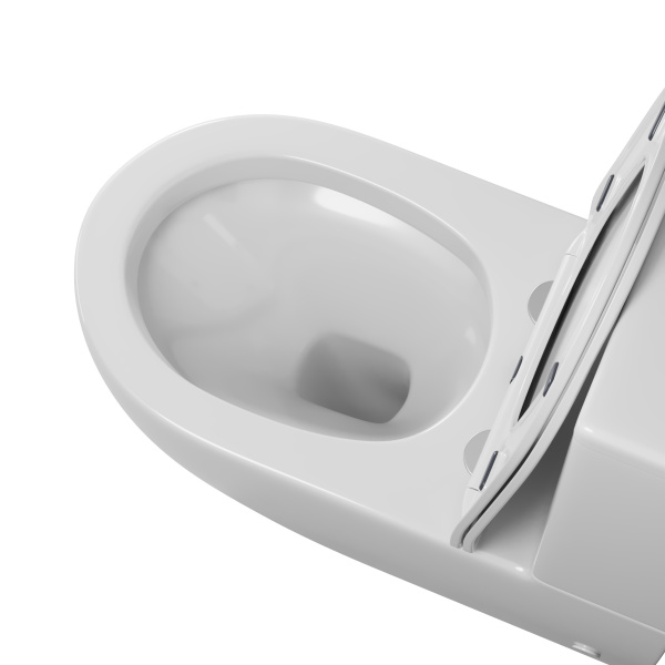 Унитаз напольный безободковый Grossman  GR-4419S с сиденьем микролифт