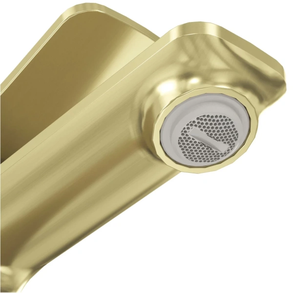 Смеситель для раковины Grossman Advans 510.K35.09.320 золото сатиновый Смеситель для раковины Grossman Advans 510.K35.09.320 золото сатиновый