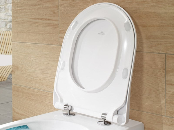 Крышка-сиденье, микролифт Villeroy&Boch Subway Slim 9M65S101