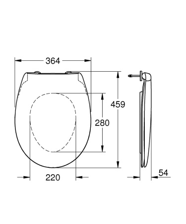 Комплект унитаз с инсталляцией 5 в 1 Grohe Solido 39563 000 (39563000)