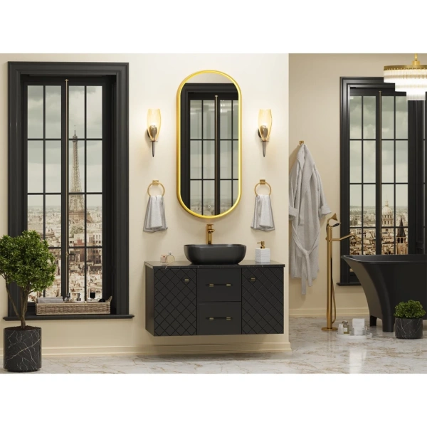 Тумба с раковиной Brevita Shanel УТ000015458