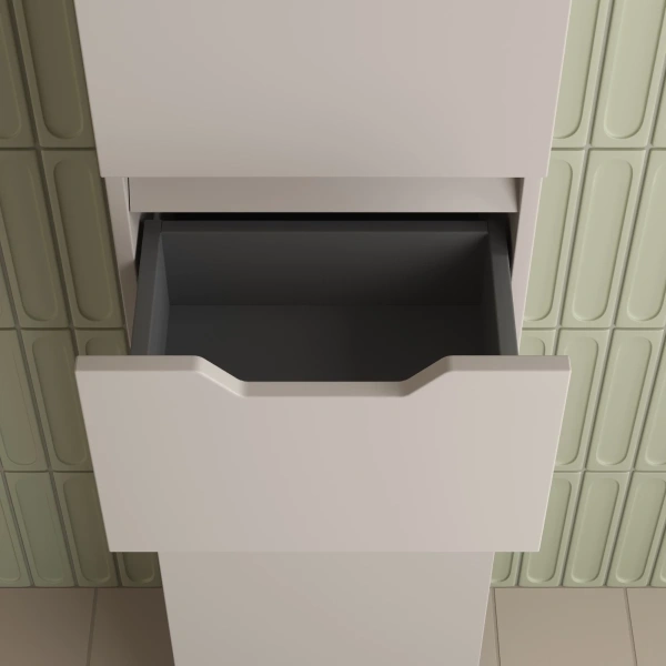 Пенал напольный R Style Line Остин ЛС-00002413 кремовый матовый