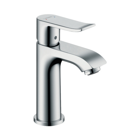 Смеситель для раковины с донным клапаном Hansgrohe Metris 31088000 хром