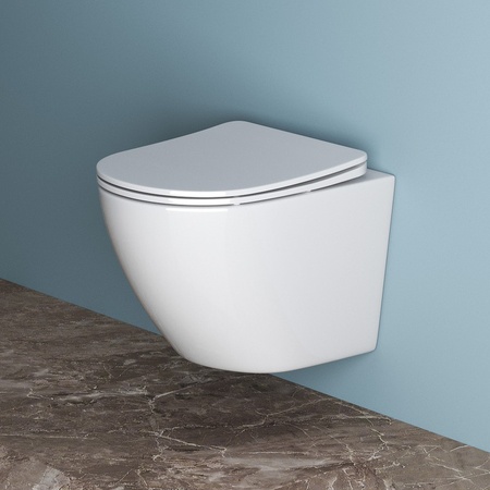 Комплект унитаза с инсталляцией BelBagno BB3105CHR/SC/BB002-80/BB014-SR-BIANCO