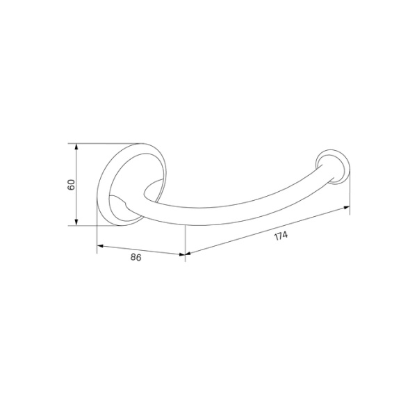 Держатель для туалетной бумаги IDDIS Oldie без крышки, сплав металлов, бронза (OLDBR00i43)