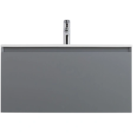 Тумба без раковины Art&Max Latina AM-Latina-800-1C-SO-GM серый матовый