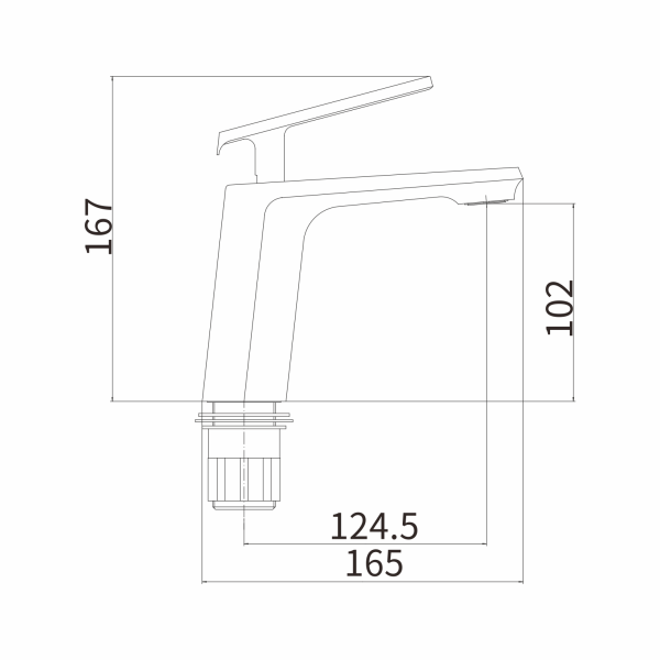 Смеситель для раковины FASHUN A1081-8