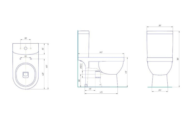 Унитаз-компакт Kirovit Престиж