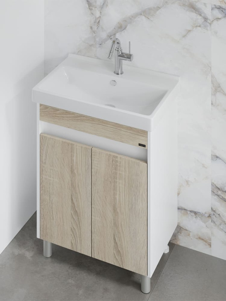 Тумба под раковину СаНта Мира 60 700473 янтарный, без раковины