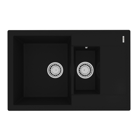 Кухонная мойка Lemark RAMZA 760  антрацит  9910037