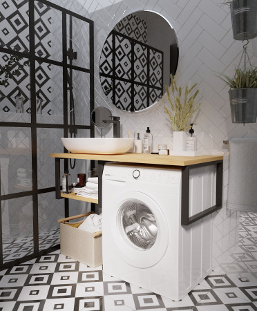 Столешница под стир.машину 1Marka Grunge Loft 120 Ц0000004100