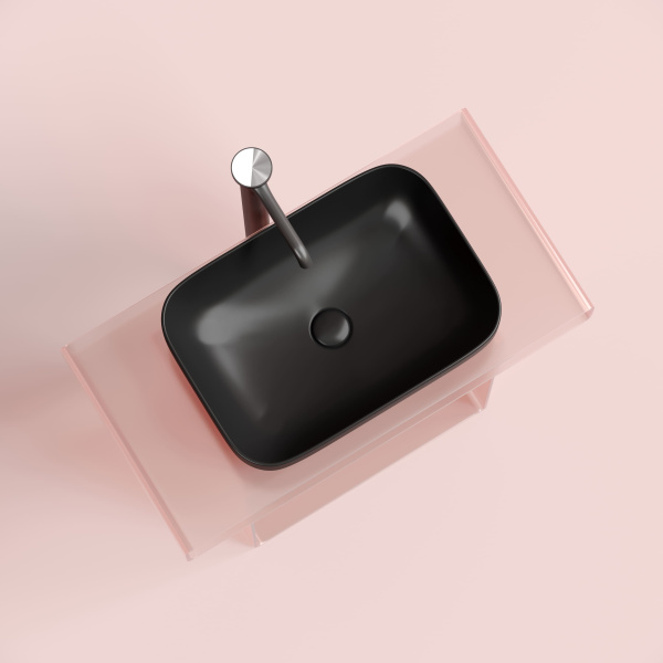 Раковина накладная (50х36) Ceramica Nova ELEMENT CN6055MB