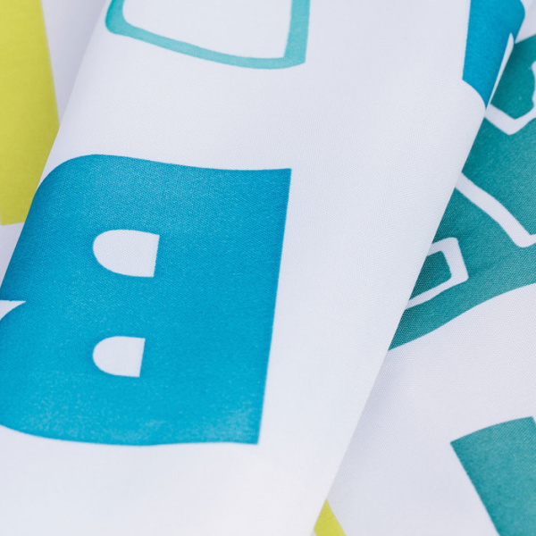 Штора для ванной комнаты IDDIS Basic B19P218i11, зеленый