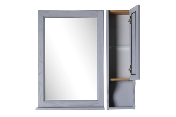 Шкаф ASB-Woodline Гранда 24 11485 (серый)