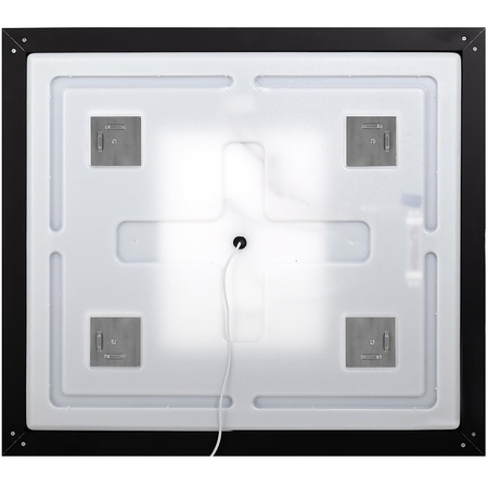 Зеркало (100х80) BelBagno SPC-KRAFT-1000-800-LED-TCH-WARM-NERO с подсветкой