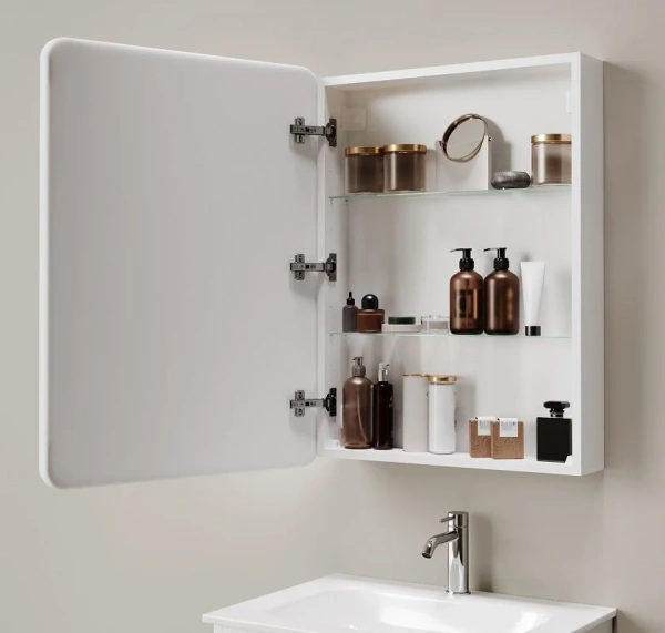 Зеркало-шкаф с подсветкой Sancos  Diva (60х80) DIV600