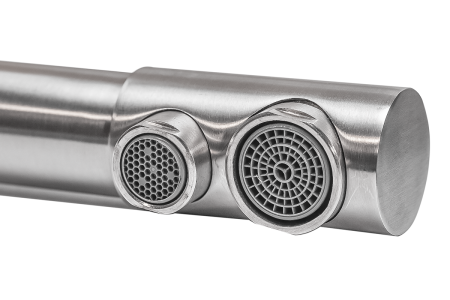 Смеситель для кухни с подключением фильтра  ПСМ-Профсан  STEEL PSM-300-22