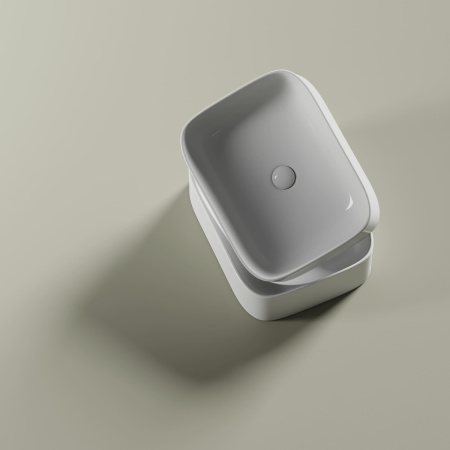 Раковина накладная (70,5х38) Ceramica Nova ELEMENT CN6054MW матовая